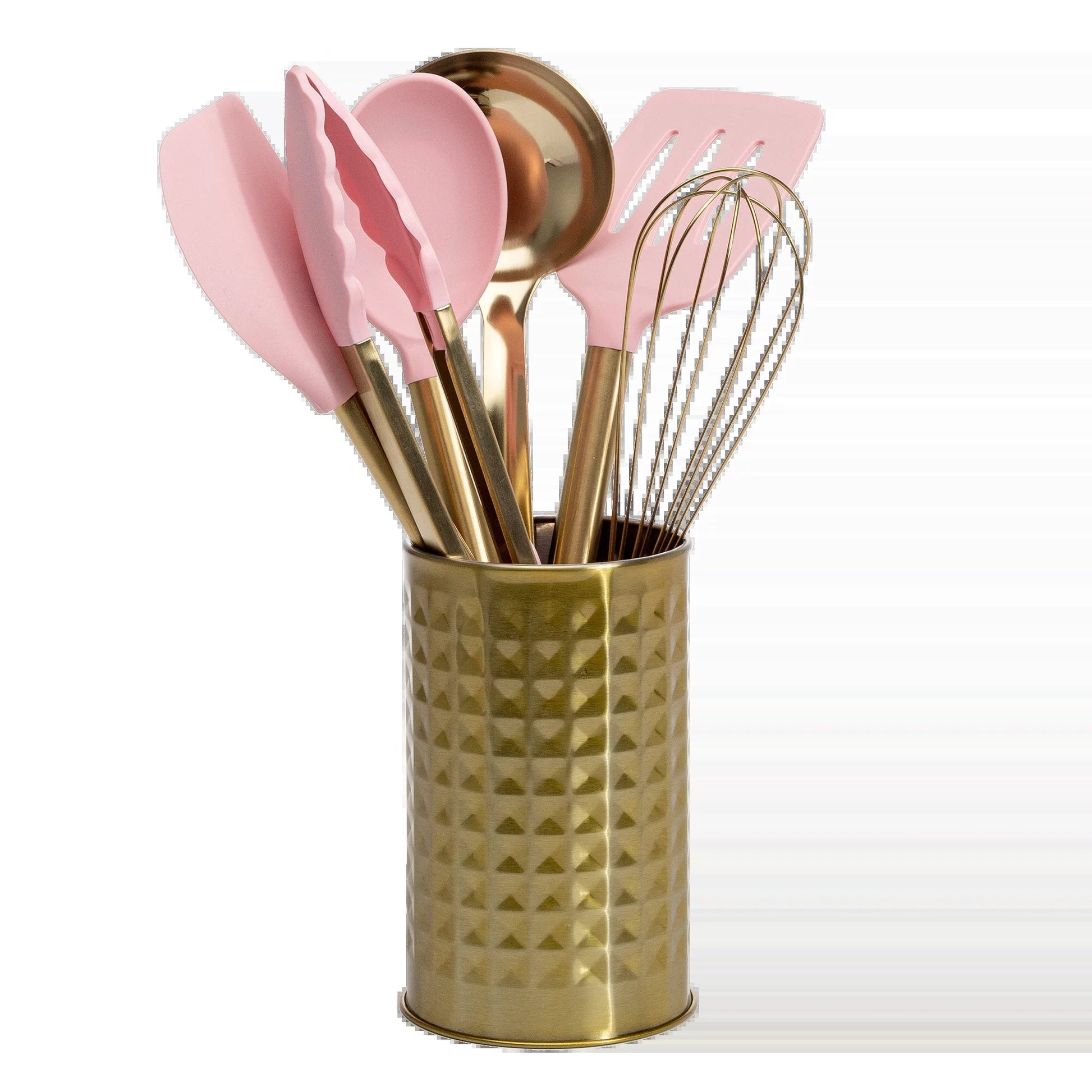 7-Piece Cooking Utensils Set  (Pink)